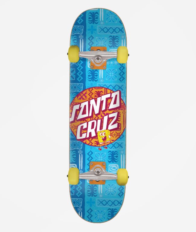 Santa Cruz x SpongeBob SquarePants 8.0" Skateboard Complete